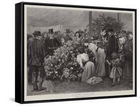 A Country Flower Show-Arthur Hopkins-Framed Stretched Canvas