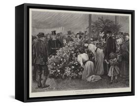 A Country Flower Show-Arthur Hopkins-Framed Stretched Canvas