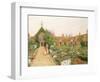 A Country Garden at Bray, Berkshire-Thomas Nicholson Tyndale-Framed Giclee Print