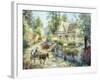 A Country Greeting-Nicky Boehme-Framed Giclee Print