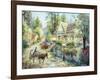 A Country Greeting-Nicky Boehme-Framed Giclee Print