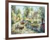 A Country Greeting-Nicky Boehme-Framed Giclee Print