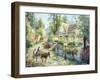 A Country Greeting-Nicky Boehme-Framed Giclee Print