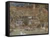 A Country House-Helen Allingham-Framed Stretched Canvas