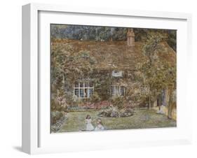 A Country House-Helen Allingham-Framed Giclee Print