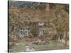 A Country House-Helen Allingham-Stretched Canvas