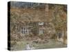 A Country House-Helen Allingham-Stretched Canvas