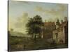 A Country House-Jan Van Der Heyden-Stretched Canvas