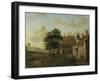 A Country House-Jan Van Der Heyden-Framed Art Print