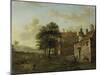 A Country House-Jan Van Der Heyden-Mounted Art Print