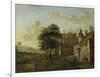 A Country House-Jan Van Der Heyden-Framed Art Print