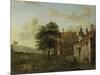 A Country House-Jan Van Der Heyden-Mounted Art Print