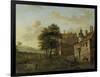 A Country House-Jan Van Der Heyden-Framed Art Print