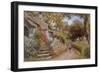 A Country Lane (W/C on Paper)-Arthur Claude Strachan-Framed Giclee Print