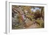 A Country Lane (W/C on Paper)-Arthur Claude Strachan-Framed Giclee Print