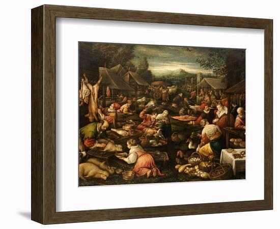 A Country Market-Jacopo Bassano-Framed Giclee Print