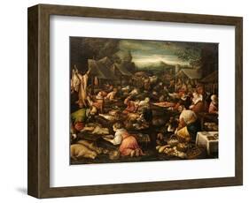 A Country Market-Jacopo Bassano-Framed Giclee Print