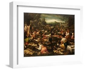 A Country Market-Jacopo Bassano-Framed Giclee Print