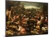 A Country Market-Jacopo Bassano-Mounted Giclee Print