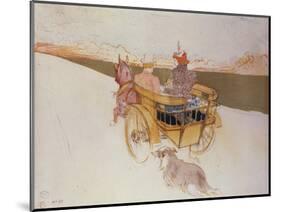 A Country Party or the English Cart; Partie De Campagne Ou La Charrette Anglais-Henri de Toulouse-Lautrec-Mounted Giclee Print