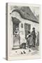 A Country Post-Office, Saxony, Germany, 1876, Europe, European-null-Stretched Canvas