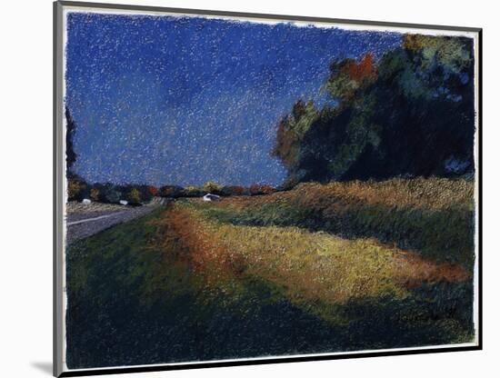 A Country Road in North Alabama-Helen J. Vaughn-Mounted Premium Giclee Print