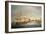 A Country Ship on the Hoogly Near Calcutta-Thomas Whitcombe-Framed Giclee Print