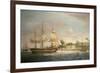 A Country Ship on the Hoogly Near Calcutta-Thomas Whitcombe-Framed Giclee Print