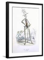 A Country Stroller, from 'L'Empire Des Legumes, Memoires De Curcurbitus'-Amedee Varin-Framed Giclee Print