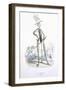 A Country Stroller, from 'L'Empire Des Legumes, Memoires De Curcurbitus'-Amedee Varin-Framed Giclee Print