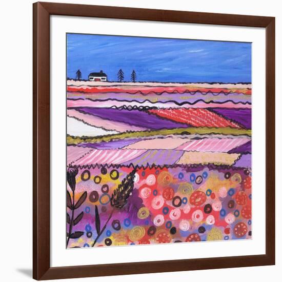 A Country View-Caroline Duncan-Framed Giclee Print