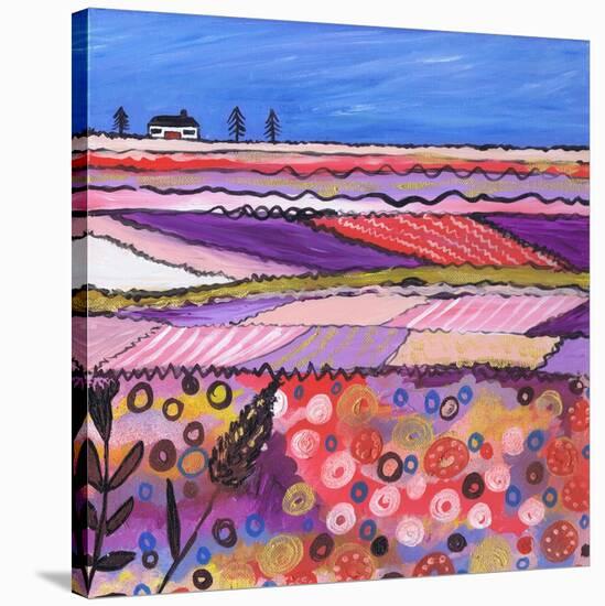 A Country View-Caroline Duncan-Stretched Canvas