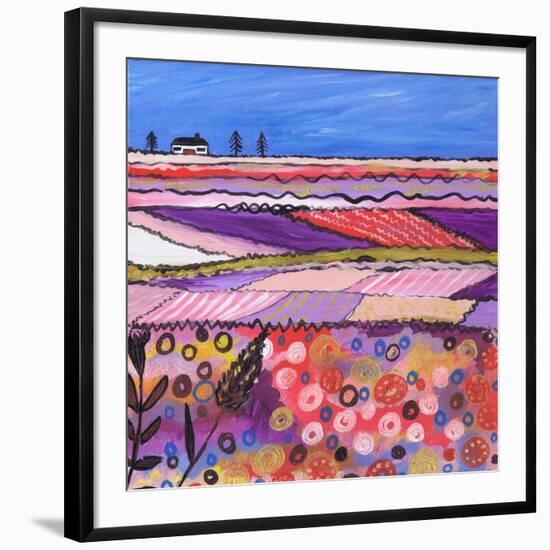 A Country View-Caroline Duncan-Framed Giclee Print