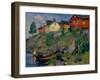 A Country Village in Finland, 1915-Osip Emmanuilovich Braz-Framed Giclee Print