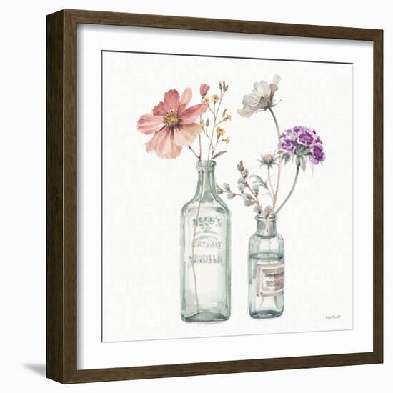 A Country Weekend X v2 with Purple-Lisa Audit-Framed Art Print