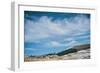 A Couple Holding Each Other on Top of a Mountain-Clive Nolan-Framed Photographic Print