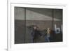A Couple Holding Hands in an Underpass-Clive Nolan-Framed Photographic Print