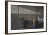 A Couple Holding Hands in an Underpass-Clive Nolan-Framed Photographic Print