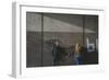 A Couple Holding Hands in an Underpass-Clive Nolan-Framed Photographic Print