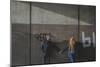 A Couple Holding Hands in an Underpass-Clive Nolan-Mounted Photographic Print