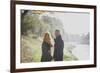 A Couple Holding Hands-Clive Nolan-Framed Photographic Print