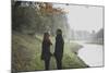 A Couple Holding Hands-Clive Nolan-Mounted Photographic Print