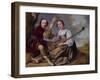 A Couple in a Pastoral Landscape-Jacob Gerritsz Cuyp-Framed Giclee Print