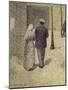 A Couple in the Street, 1887-Charles Angrand-Mounted Giclee Print