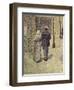 A Couple in the Street, 1887-Charles Angrand-Framed Giclee Print