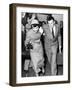 A Couple Leave their Wedding and onto their Honeymoon, Ca. 1955-null-Framed Photographic Print