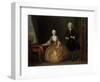 A Couple Making Music-Cornelis Troost-Framed Premium Giclee Print
