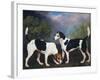 A Couple of Foxhounds-George Stubbs-Framed Giclee Print