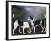 A Couple of Foxhounds-George Stubbs-Framed Giclee Print