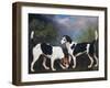 A Couple of Foxhounds-George Stubbs-Framed Premium Giclee Print